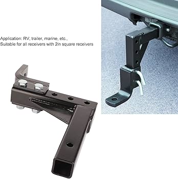 Amazon.co.jp: トレーラーヒッチボールマウント 4-1/2インチから10-1/2
