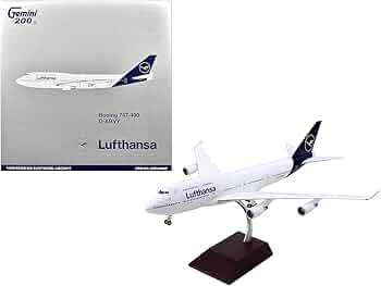 Amazon.co.jp: ボーイング 747-400 民間航空機 ルフトハンザ(D-ABVY