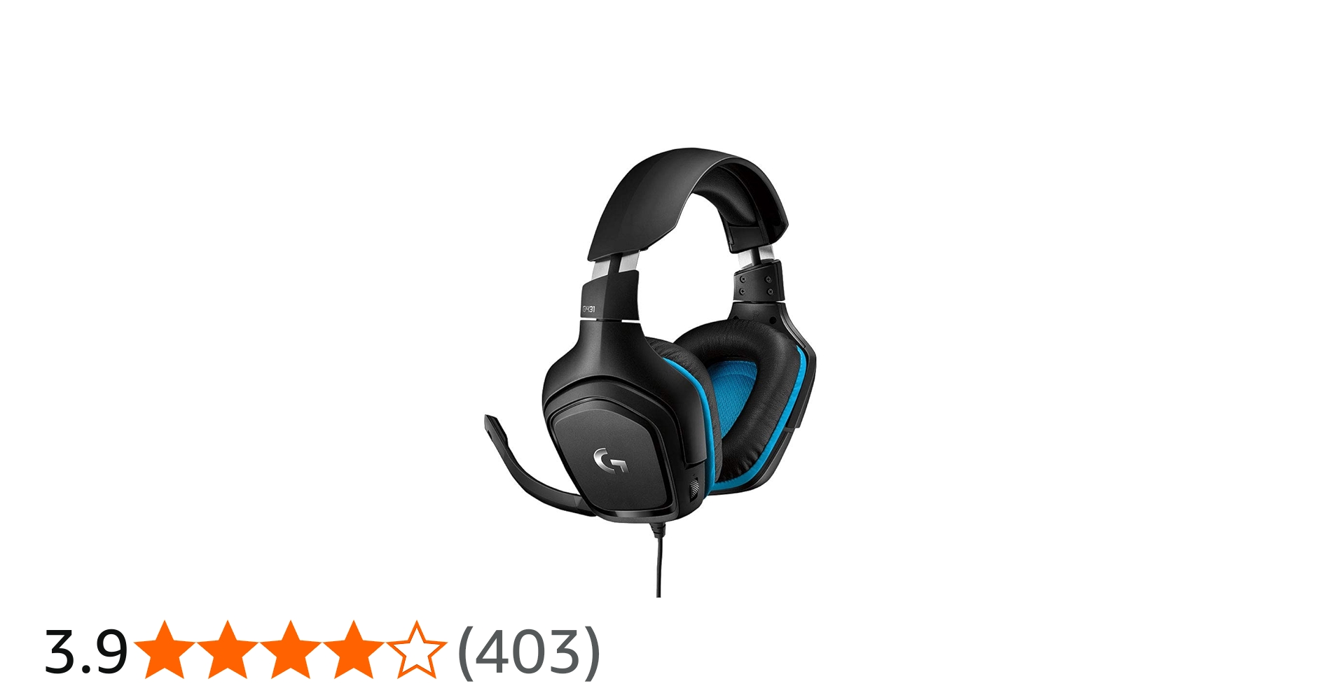 Amazon.co.jp: Logicool G ゲーミングヘッドセット G431 ブラック