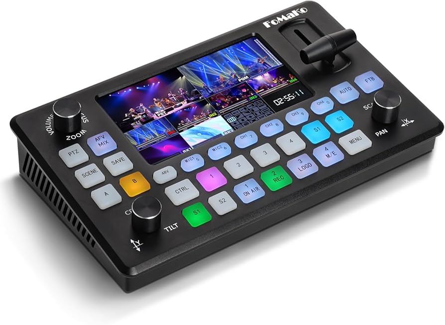 Amazon.co.jp: FoMaKo ビデオミキサースイッチャー ライブ