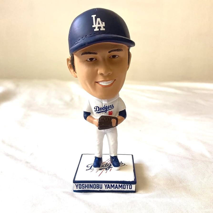 まさ ロサンゼルス・ドジャース 山本由伸 ボブルヘッド 山本由伸