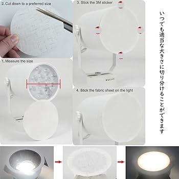 Amazon.co.jp: SKIVTGLAMP 織り物 ランプシェード ダウンライト用 拡散