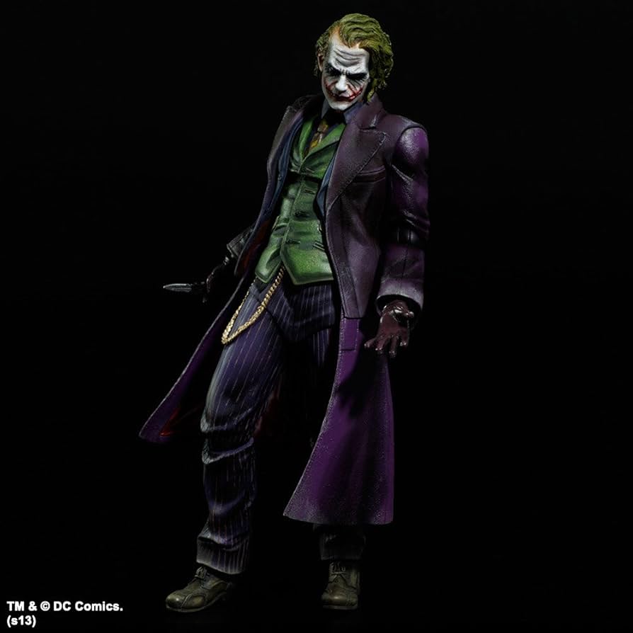 Amazon.co.jp: THE DARK KNIGHT TRILOGY PLAY ARTS改 ジョーカー(PVC
