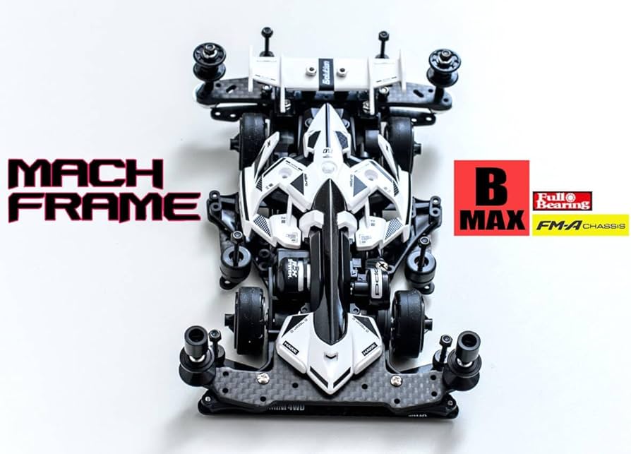 Amazon | ミニ四駆完成品マッハフレームFMA フルカスタム塗装済み未