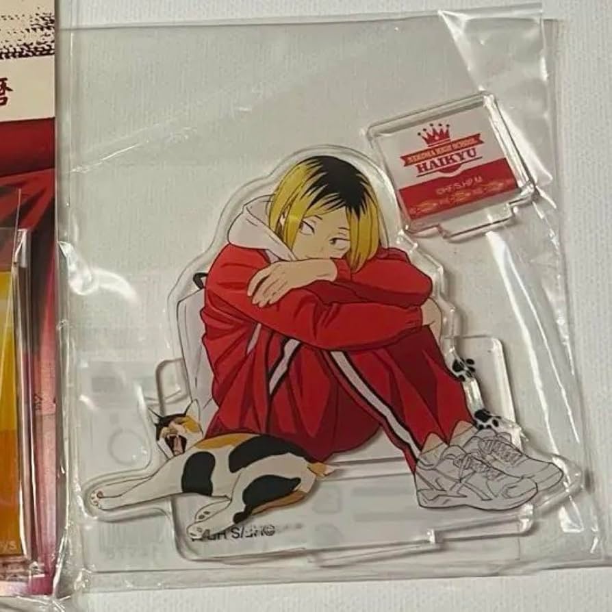 Amazon.co.jp: 横断幕／JF2022 ハイキュー アクリルスタンド 猫 孤爪