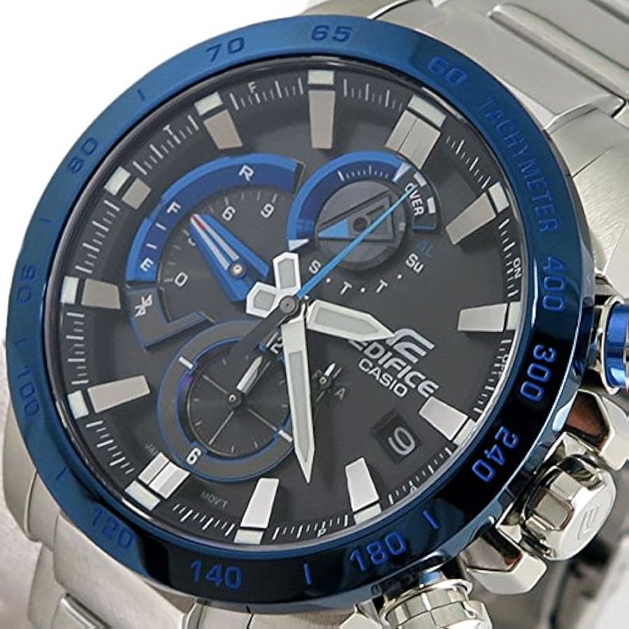 Casio Edifice EQB-800DB-1A Men's Tough Solar Wristwatch, Quartz