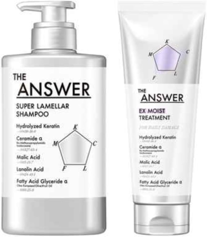 Amazon | THE ANSWER（ジアンサー）スーパーラメラシャンプー本体400ml