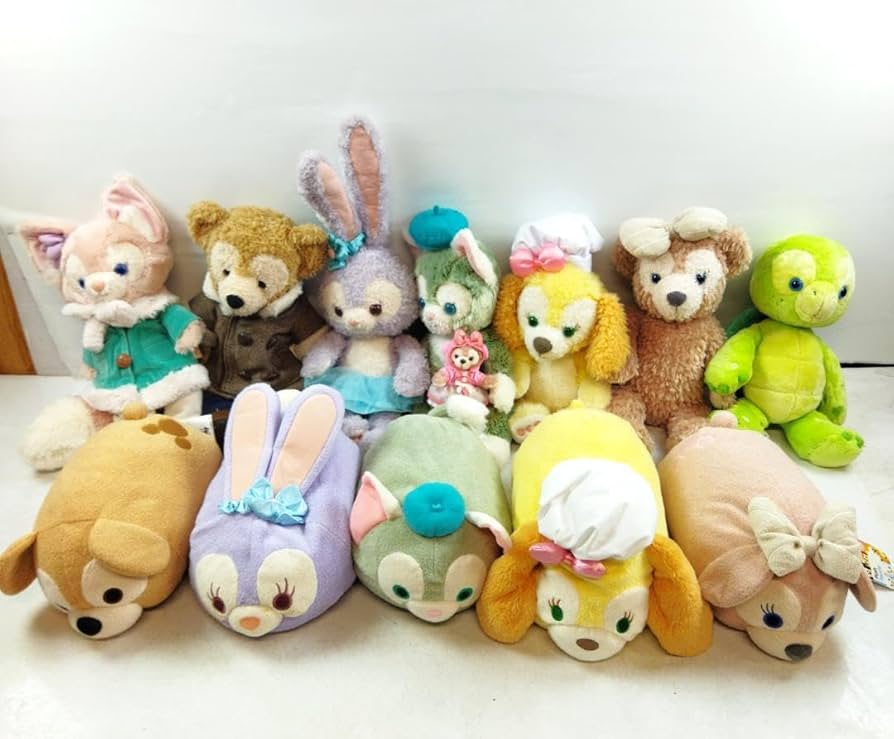 Amazon.co.jp: J637ぬい まとめ売り ダッフィーフレンズ ツムツム 13体