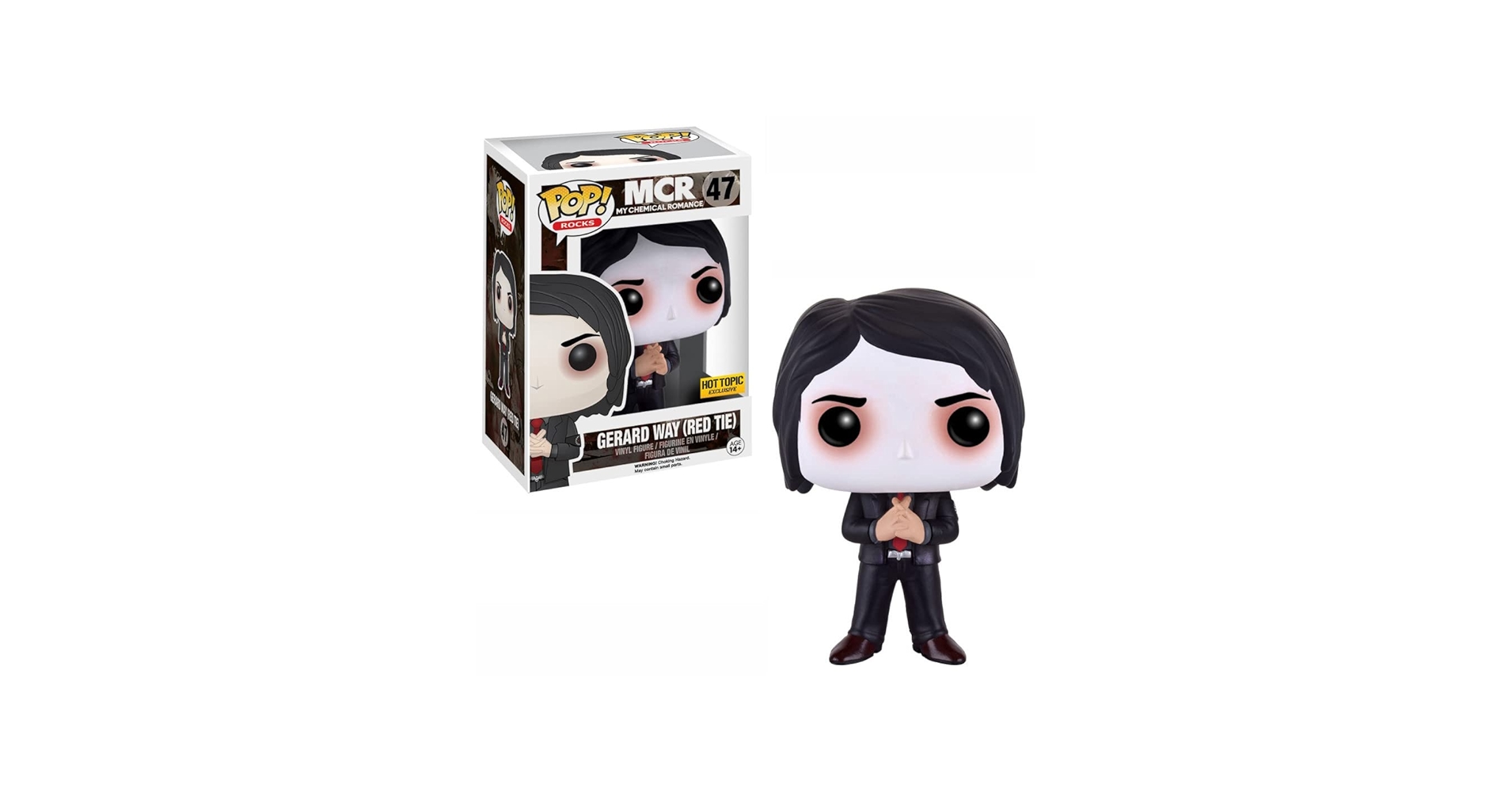 Amazon.com: Funko Pop! Rocks My Chemical Romance Gerard Way (Red