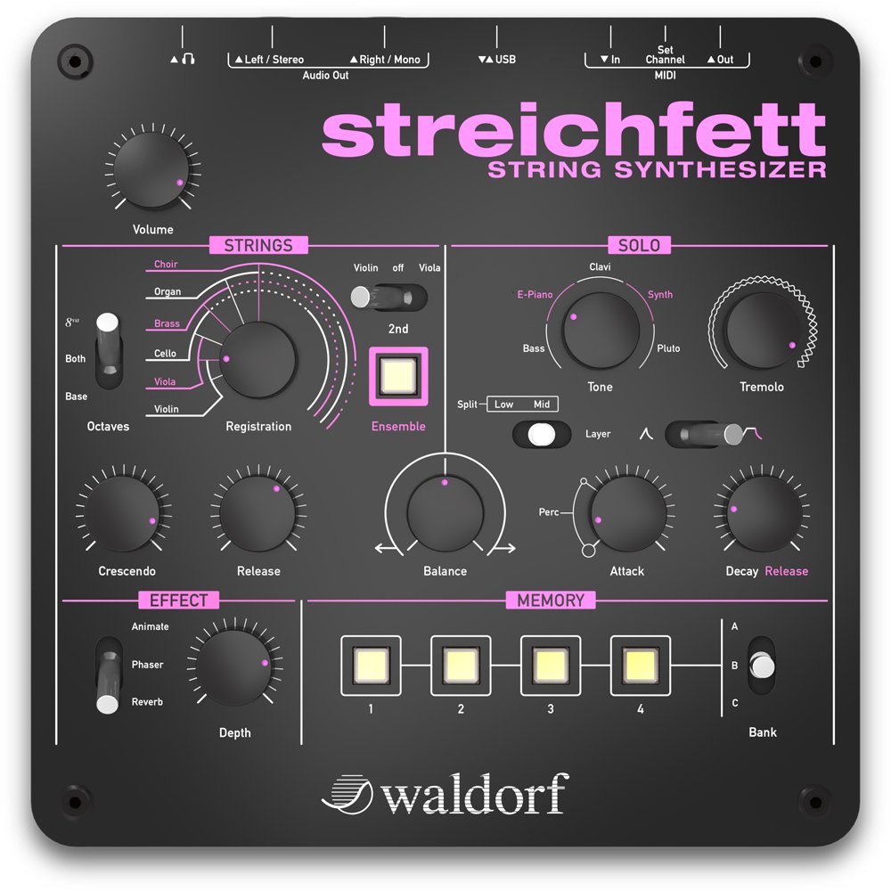 Amazon | Waldorf STREICHFETTストリングシンセサイザー