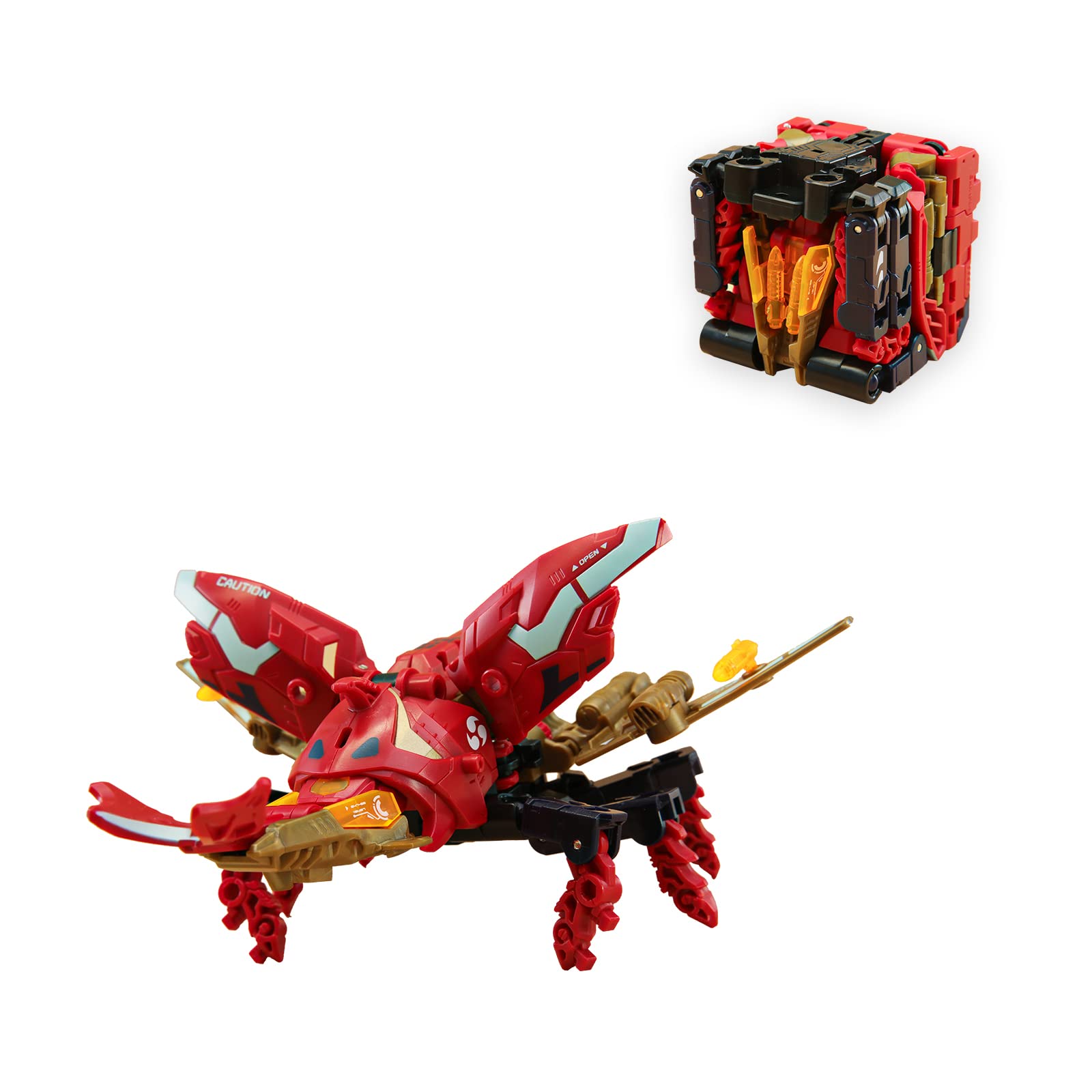 Amazon.com: 52TOYS Beastbox BB-32 Demon Dart Deformation Toys