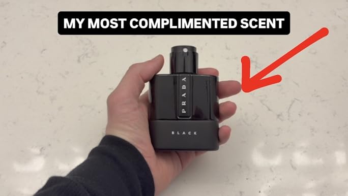 Amazon.com : Prada Luna Rossa Black for Men Eau De Parfum Spray