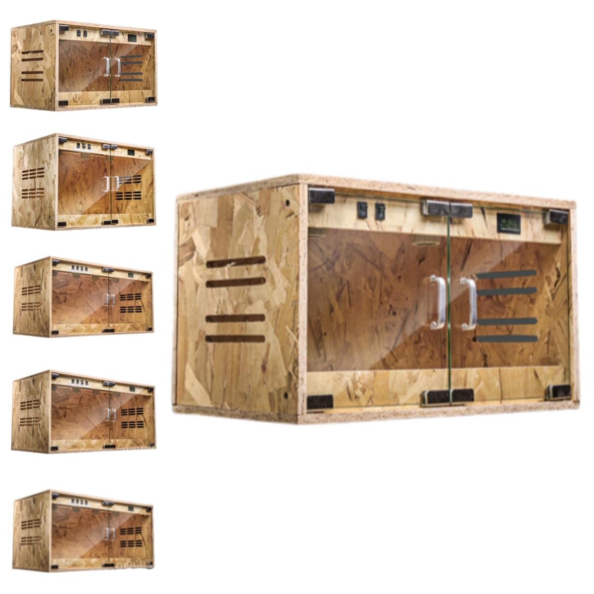 Amazon | TAKEY爬虫類 ケージ レオパ ケージ 木製飼育ケージトカゲ