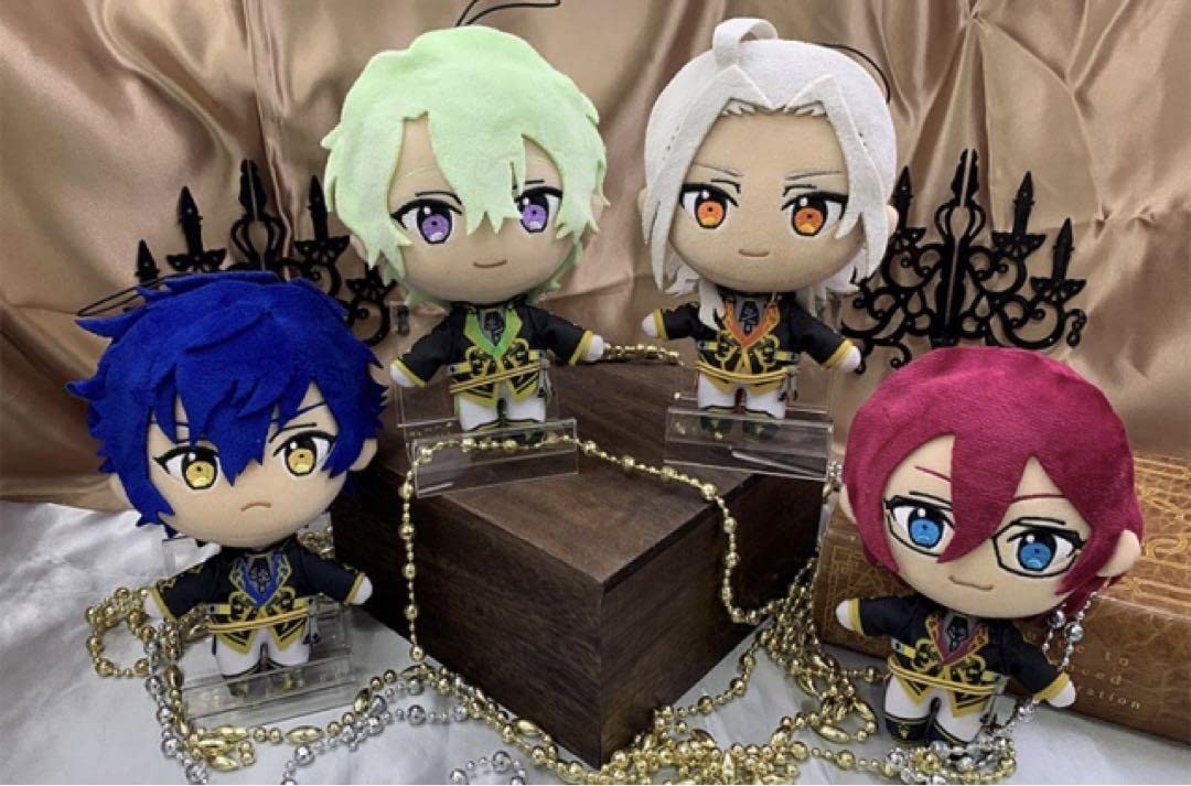 Amazon.co.jp: Edenあんスタ ぬいぐるみ 新衣装 4種セット : おもちゃ