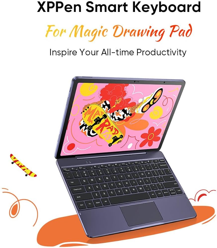 Amazon.com: XPPen Magic Drawing Pad Keyboard ACK08 Shortcut Keypad