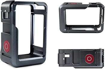 Amazon | ZLiT DJI OSMO Action 4 用カメラケージ アルミニウム合金