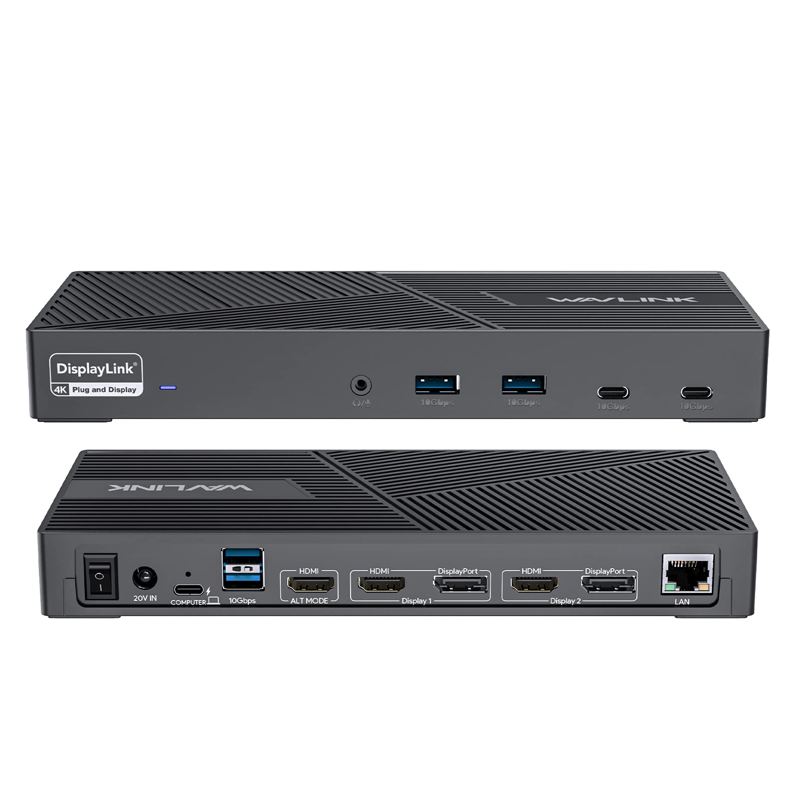 Amazon.com: WAVLINK DisplayLink Docking Station Triple Monitor 4K