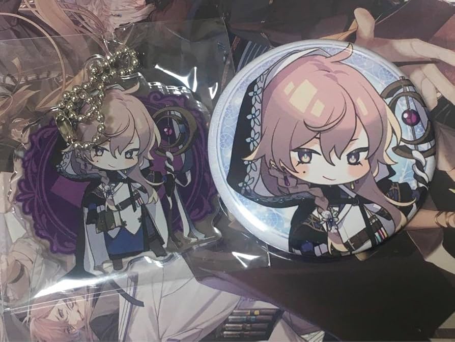 Amazon.co.jp: 終遠のヴィルシュ 終ヴィル あみあみ 特典 缶バッジ