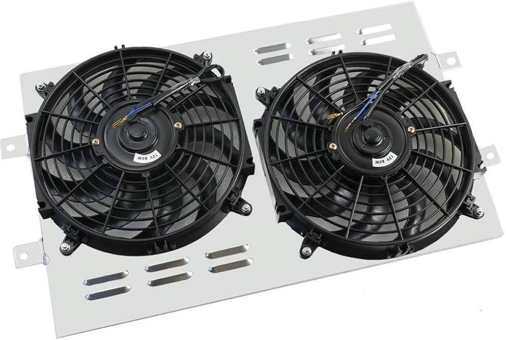 Amazon.co.jp: OzCoolingParts 63-68 シボレーファンシュラウドキット