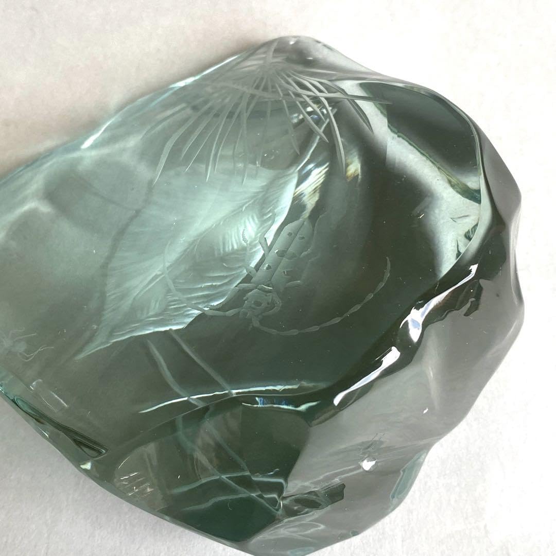 希少】テレジアンタール オーナメント ペーパーウェイト クリスタル