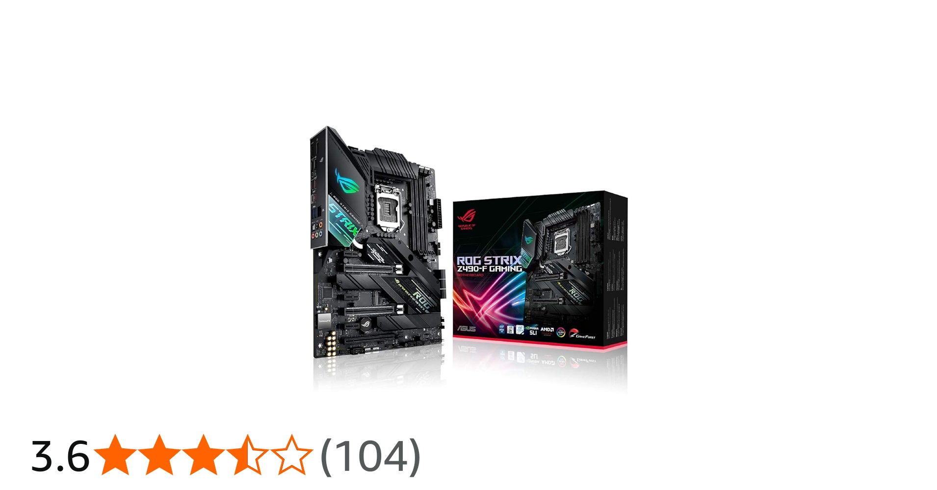 Amazon | ASUS INTEL Z490 搭載 LGA1200 対応 ROG STRIX Z490-F GAMING