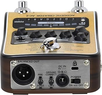 Amazon.co.jp: ZOOM ズーム AC-2 アコースティックギター用プリアンプ