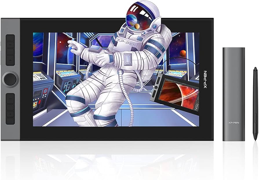 Amazon.co.jp: XPPen 液タブ 液晶ペンタブレット 15.4インチ 9mm厚さ