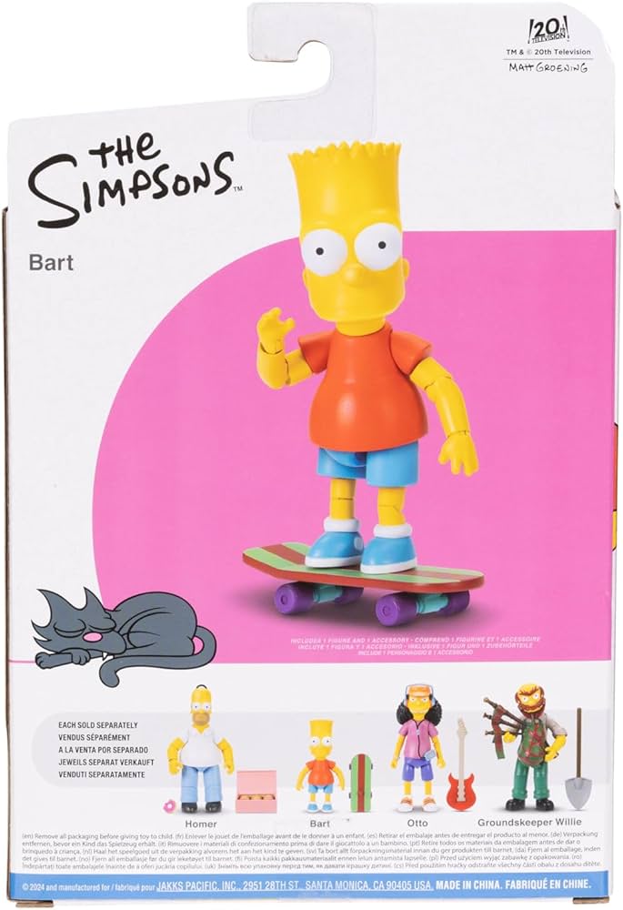 Amazon.co.jp: ディズニー ザ・シンプソンズ アクションフィギュア 4個