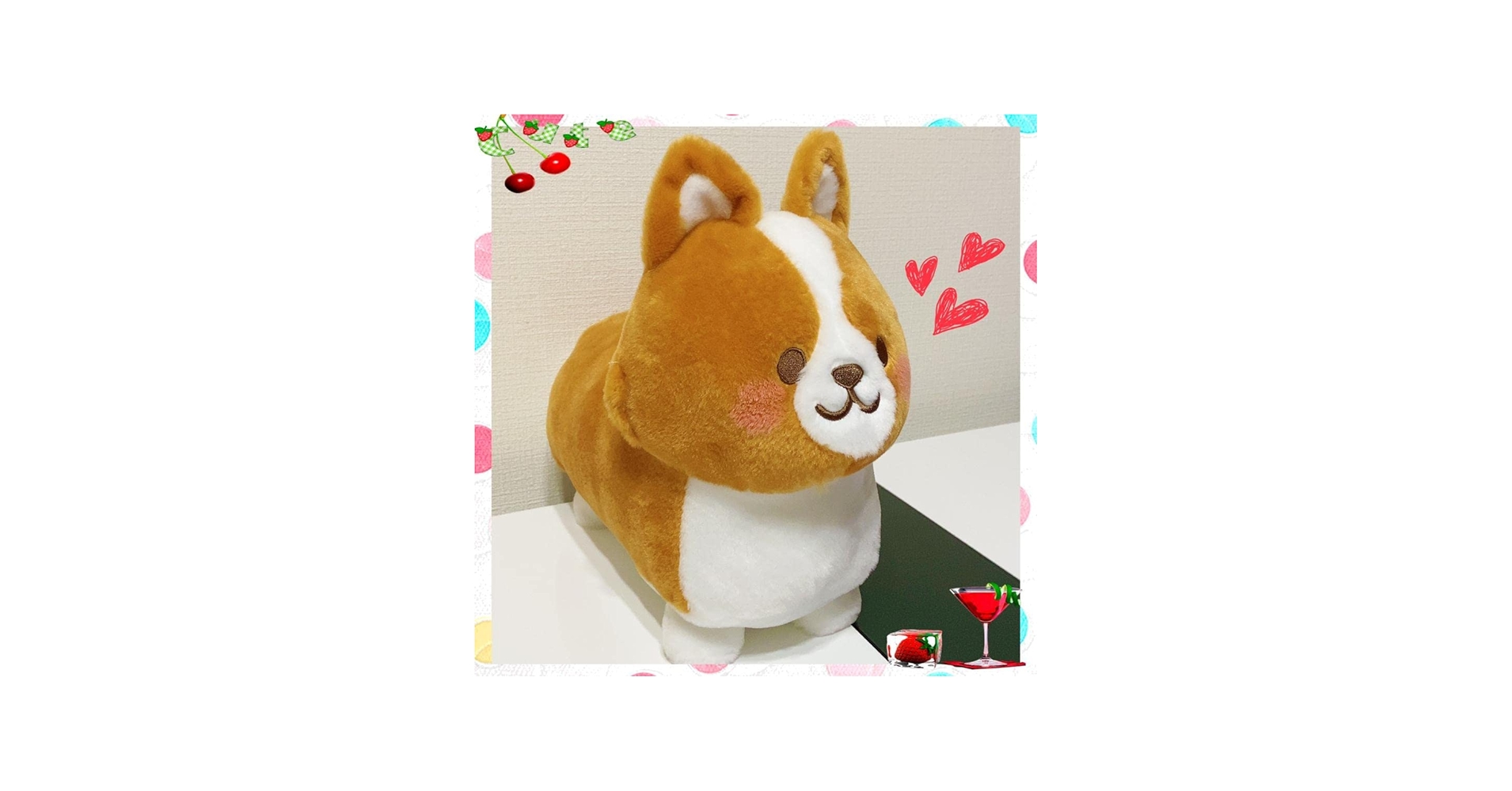 Amazon.co.jp: まるまるコーギー BIGぬいぐるみ（） : おもちゃ