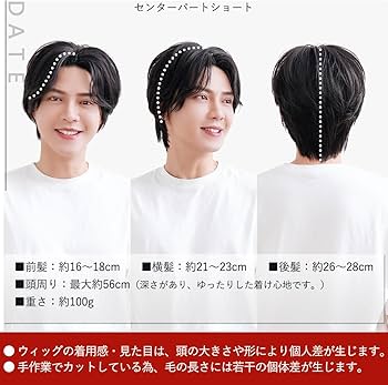 Amazon.co.jp: [TefuRe Men's Wigs] J-hair加盟会員 2024年斬新