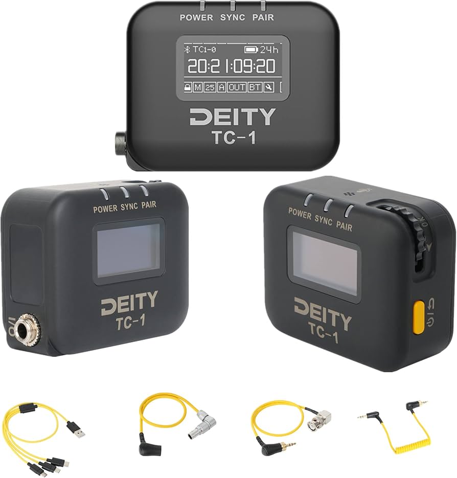 Amazon | DEITY TC-1 KIT ワイヤレスタイムコードボックス 2.4G RF