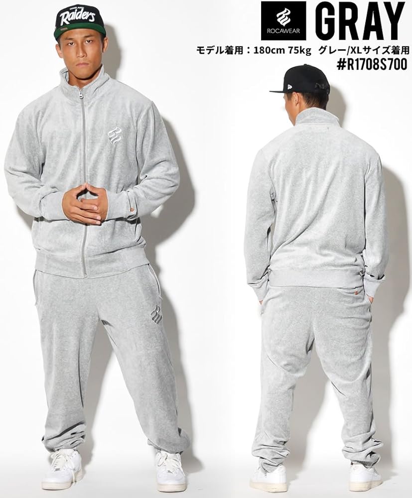 Amazon | ROCA WEAR（ロカウェア） スウェット 上下 メンズ ブランド