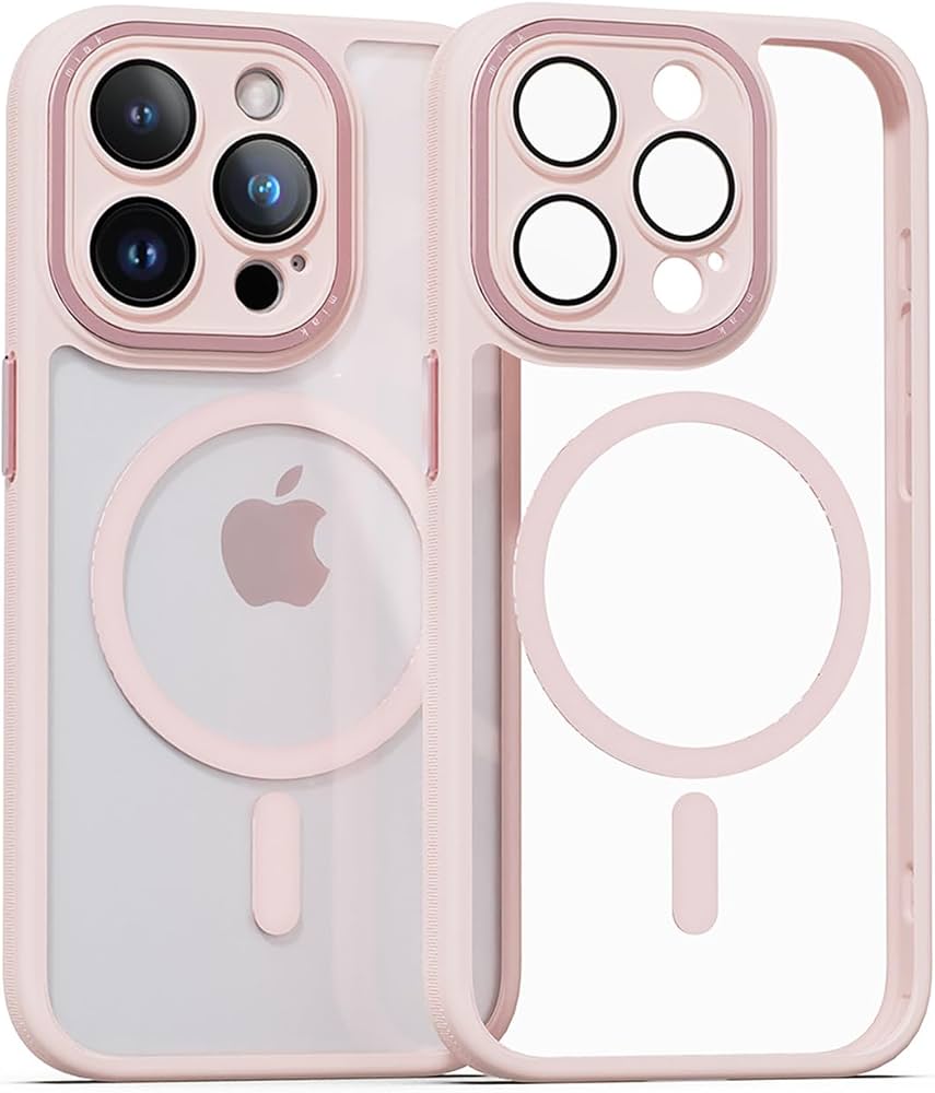 Amazon.co.jp: miak iPhone 15 Pro ケース レンズガード 一体型MagSafe