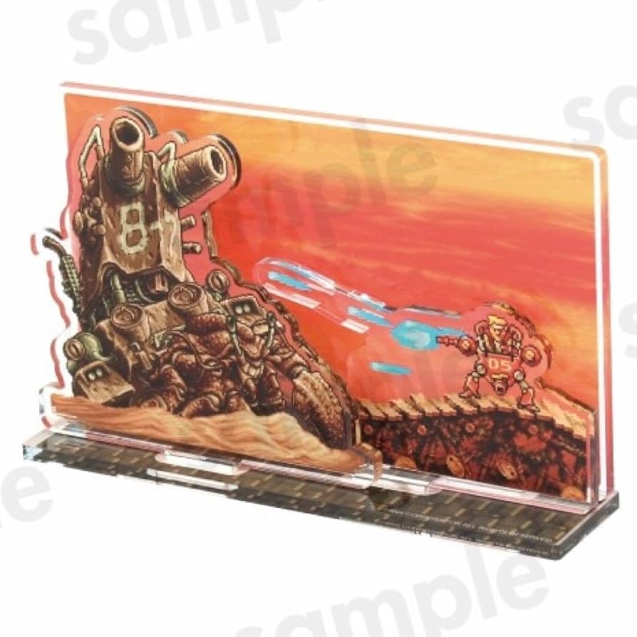 Amazon.co.jp: くじラック メタルスラッグ3 C賞 アクリルジオラマ