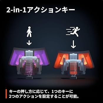 Amazon.co.jp: SteelSeries ラピッドトリガー 搭載 ゲーミング