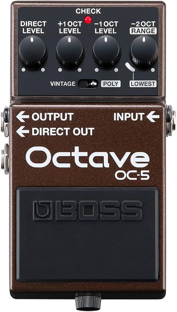 Amazon.com: BOSS Octave Pedal (OC-5) : Musical Instruments