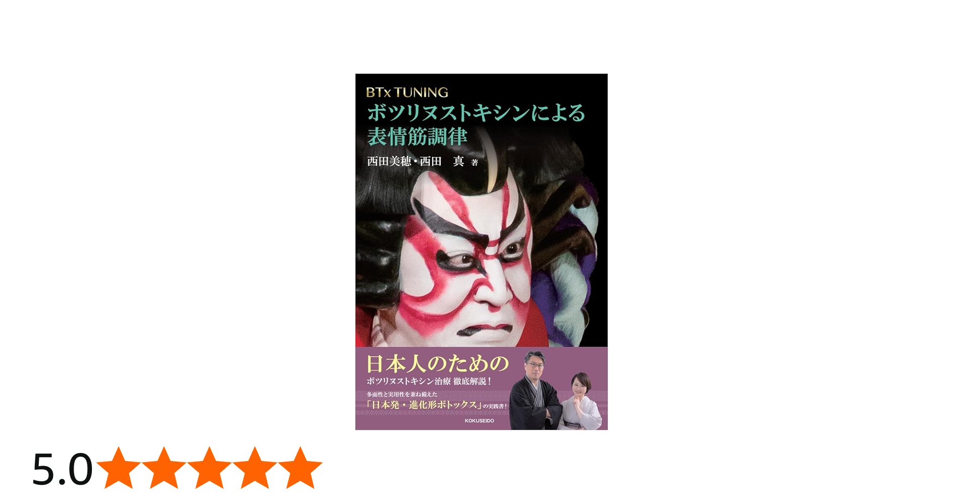 BTx TUNING:ボツリヌストキシンによる表情筋調律 | 西田美穂, 西田真