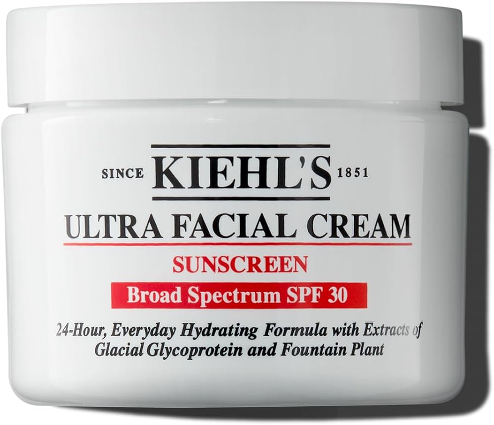 Amazon.com: Kiehl's Ultra Facial Cream with SPF 30, Lightweight