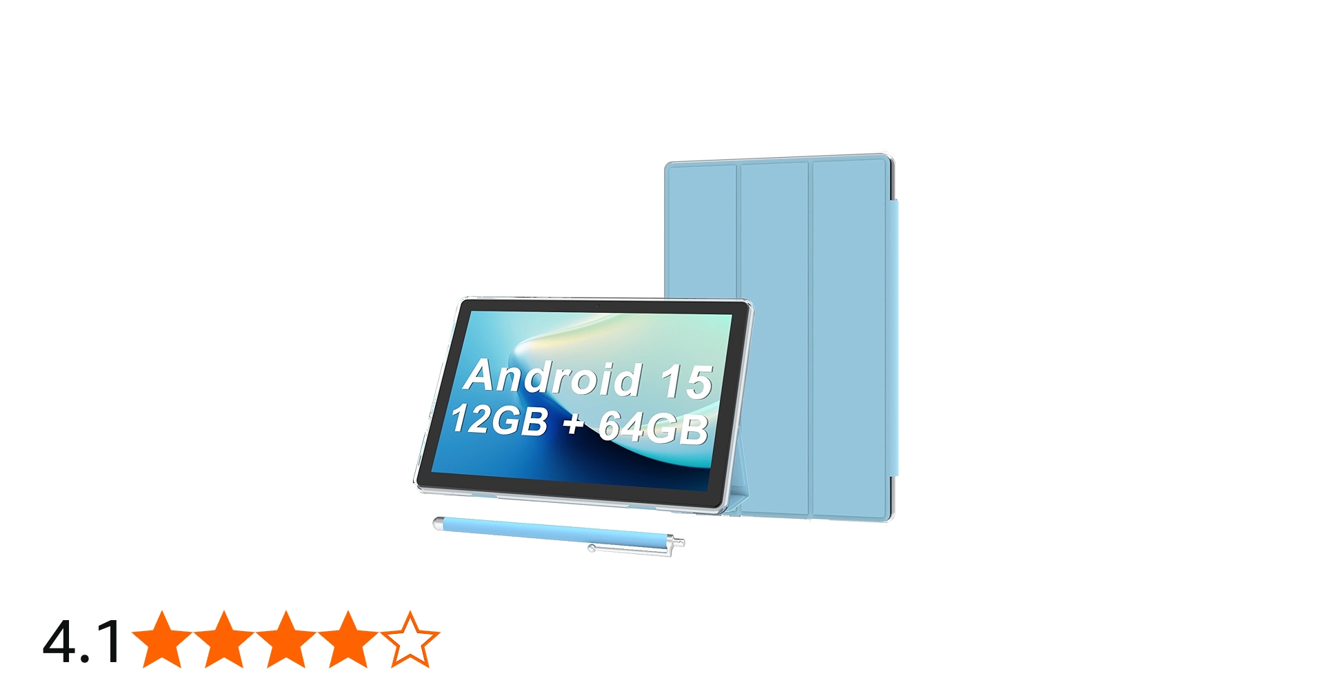 Amazon.co.jp: Android 15 タブレット 10インチ タブレットケース付