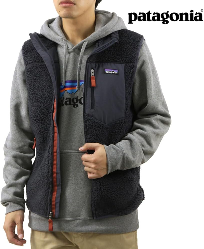 Amazon | [パタゴニア] ベスト クラッシックレトロX ベスト ブルー