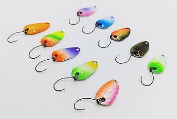 Amazon.co.jp: 【PBルアー】エリアロールスプーン 管釣りスプーン 2g