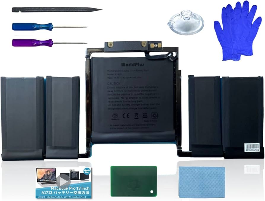 Amazon.co.jp: WorldPlus 交換バッテリー A1819 MacBook Pro 13インチ