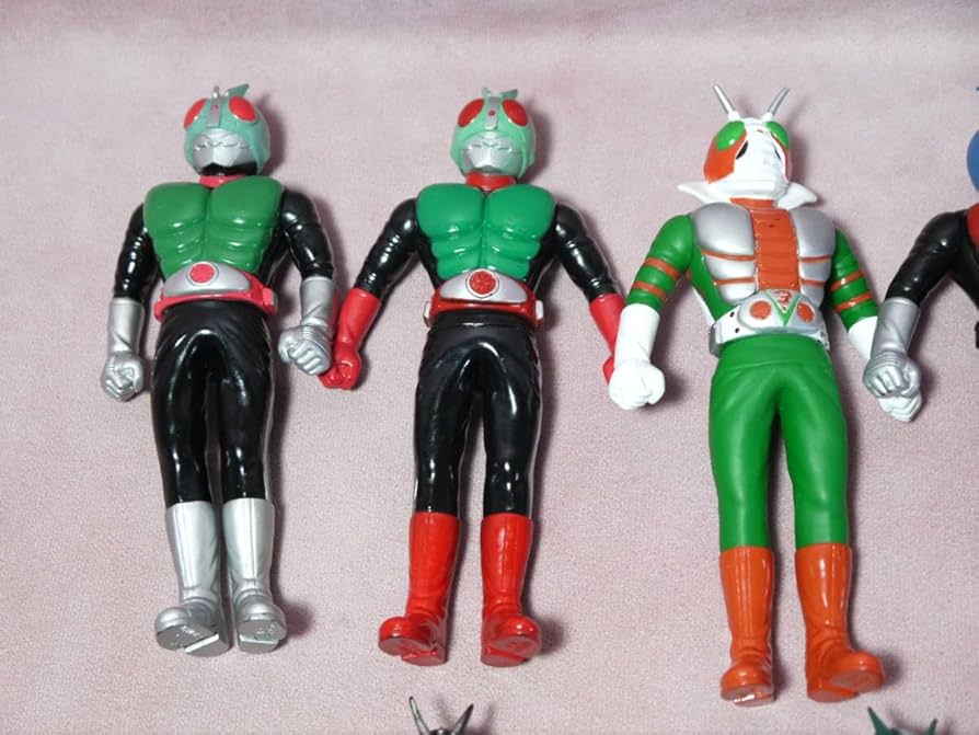 Amazon.co.jp: ライダーヒーローシリーズ 昭和ライダー 14体セット