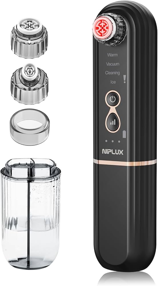 Amazon.co.jp: NIPLUX 毛穴吸引器 1台4役毛穴洗浄 美顔器 水流式 真空