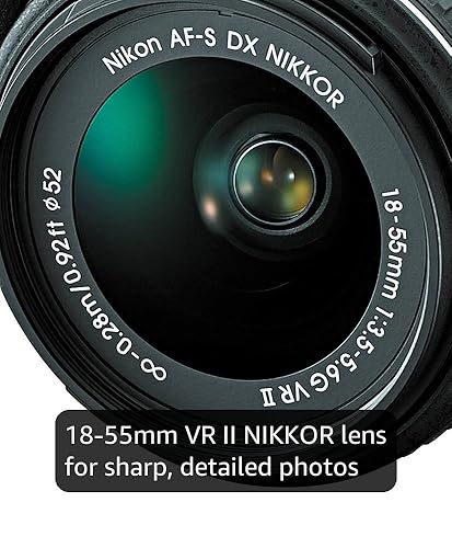Amazon.com : Nikon D5500 DX-format Digital SLR w/ 18-55mm VR II