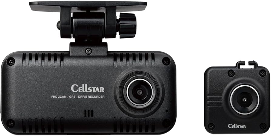 Amazon.co.jp: Cellstar CS-54FH Dash Cam, Front/Rear Cameras (2), 2