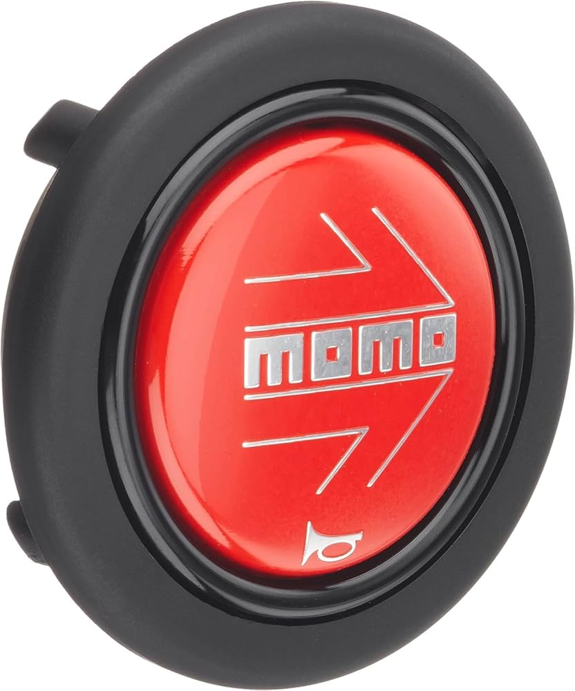 Amazon | MOMO（モモ） ホーンボタン 【アロー レッド】 ARROW RED
