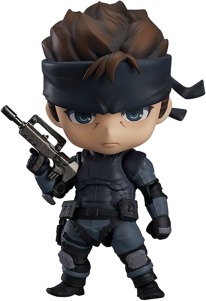 Amazon.com: Metal Gear Solid: Solid Snake Nendoroid Action Figure