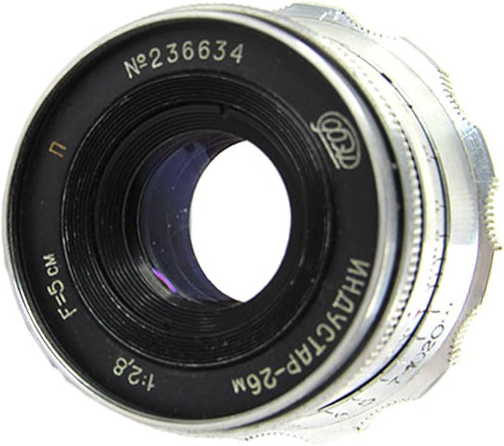 Amazon | ※オールドレンズ※FED INDUSTAR-26M 52mm/f2.8 Lマウント