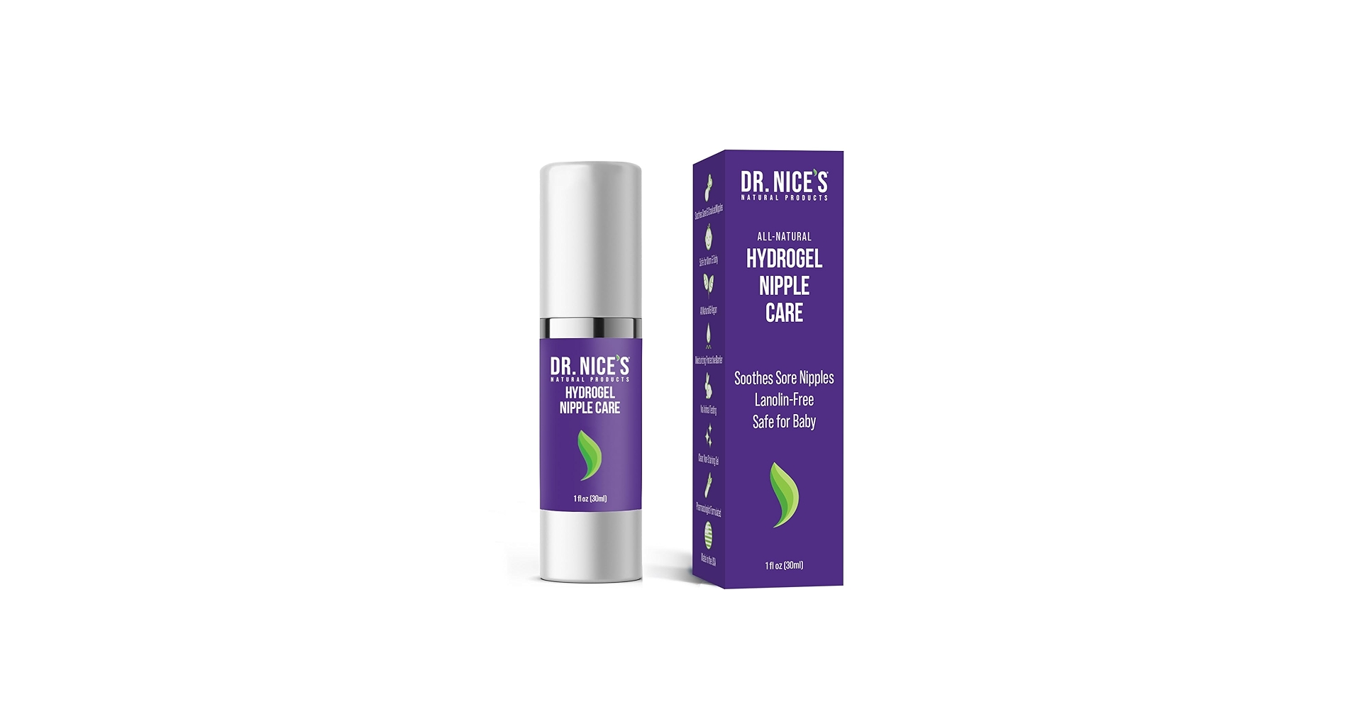 Amazon.com: Dr. Nice's Moisturizing Gel - Lanolin-Free Nipple